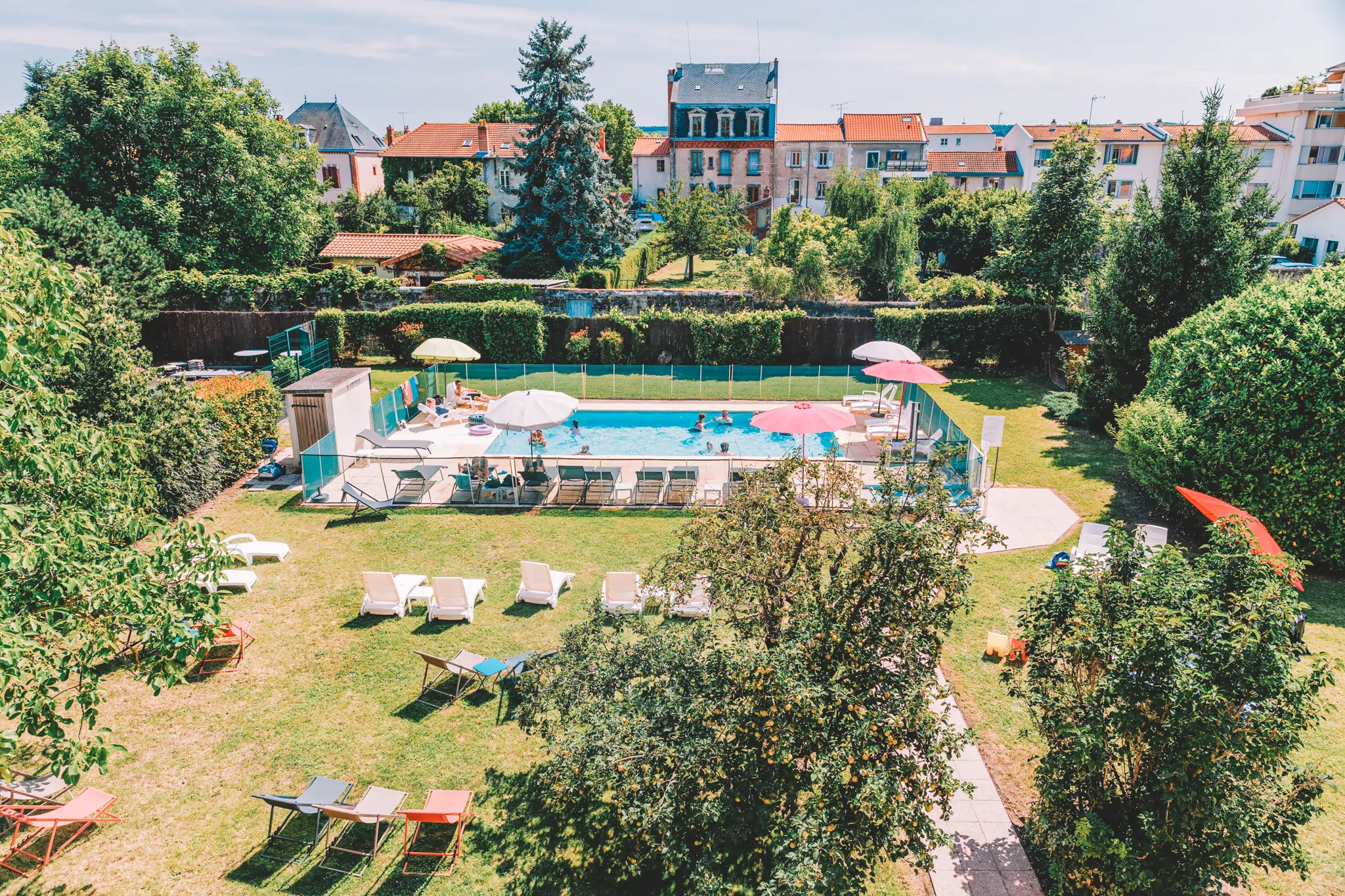 Piscine de l'hôtel à Issoire